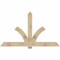 Ekena Millwork Redmond Rough Sawn Timber Gable Bracket, Douglas Fir, 84"W x 49"H x 4"D x 6"F, 14/12 Pitch GBW084X49X0406RED00RDF - alternate 1